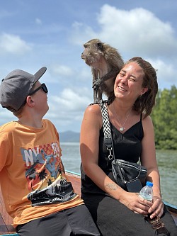 Longtail Boat Tour: Caves, Lagoons & Friendly Monkeys